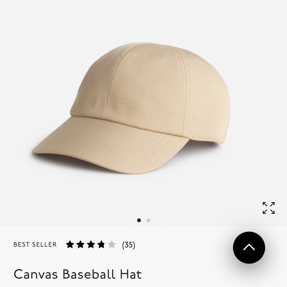 Madewell canvas baseball hat NEW
